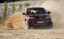 BMW x3, БМВ, пыль из-под колес, бездорожье, песок